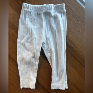 Kendi pointelle baby leggings